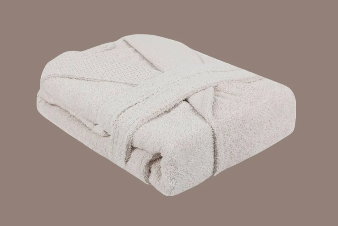 Accappatoio Dubuque, Beige, Taglia M