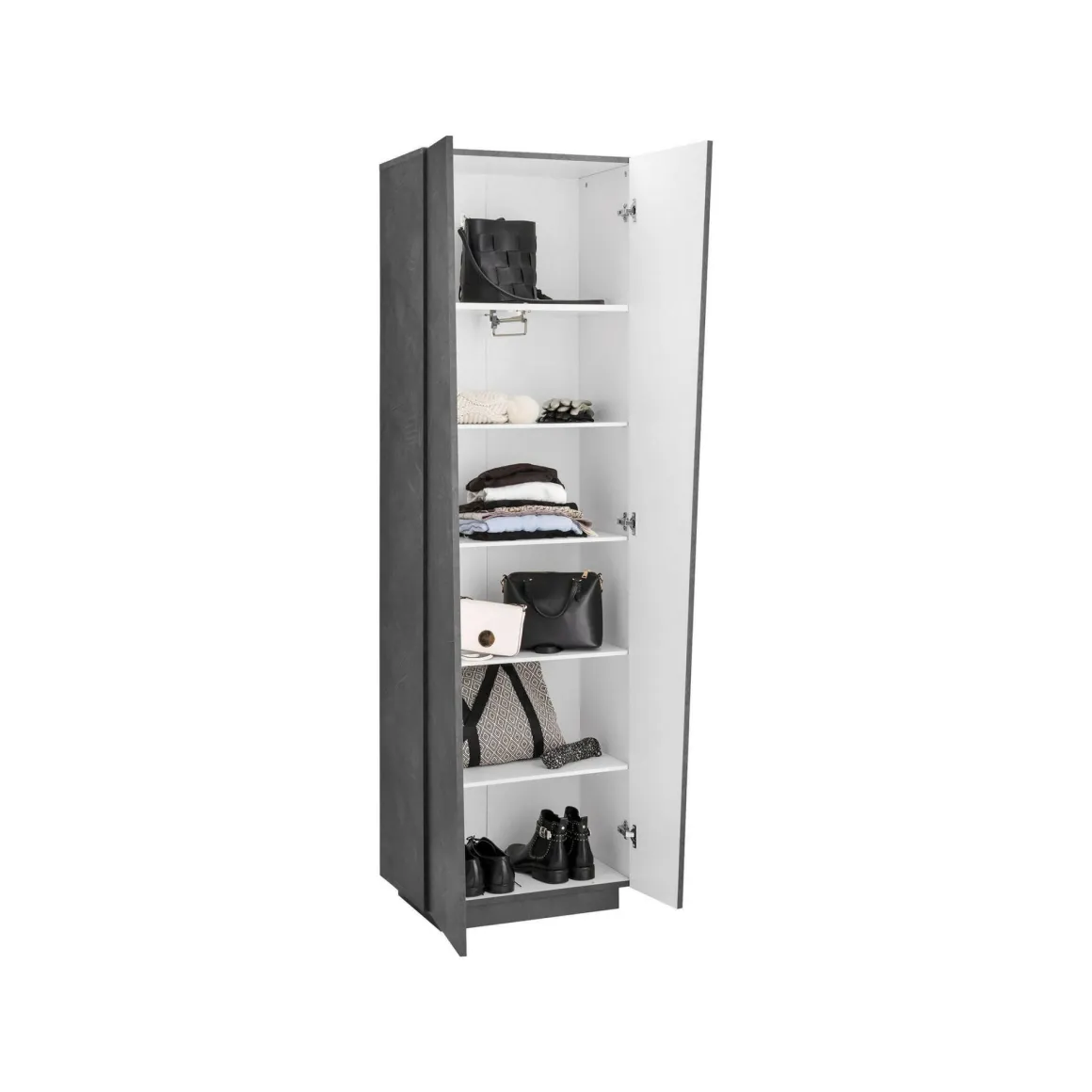 Armadio ardesia 2 ante 60x199h cm - Albatros