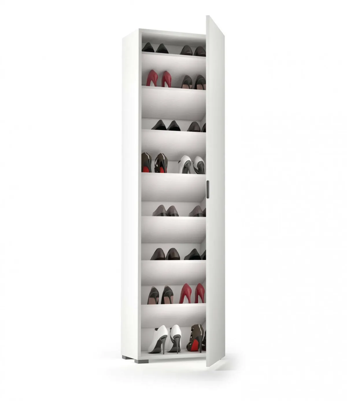 Armadi Multiuso 1 Anta|Camera Da Letto > Dmora Armadio 1 anta 50x182h cm - Abuela Bianco