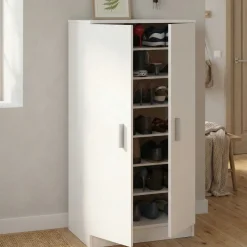 Armadi Multiuso 2 Ante|Camera Da Letto > Dmora Armadio ante battenti 61x190h cm - Apro Bianco