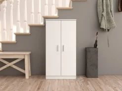Armadi Multiuso 2 Ante|Camera Da Letto > Dmora Armadio ante battenti 61x190h cm - Apro Bianco
