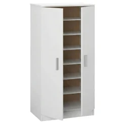 Armadi Multiuso 2 Ante|Camera Da Letto > Dmora Armadio ante battenti 61x190h cm - Apro Bianco