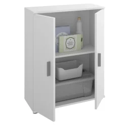 Armadi Multiuso 2 Ante > Dmora Armadio ante battenti 78x113h cm - Bienvenu Bianco