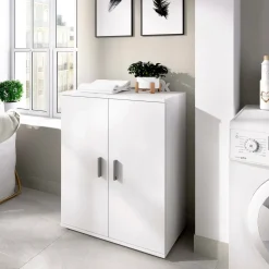 Armadio bianco ante battenti 61x80h cm - Ararat