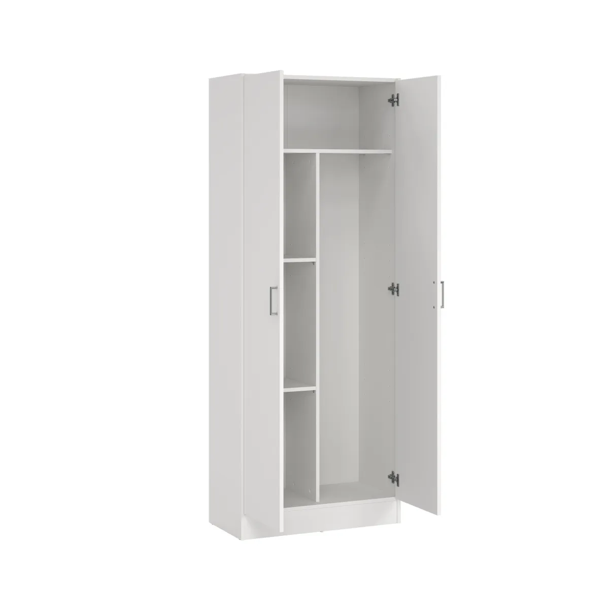 Armadi Multiuso 2 Ante|Camera Da Letto > Dmora Armadio 2 ante portascope 73x180h cm - Abadubidu Bianco