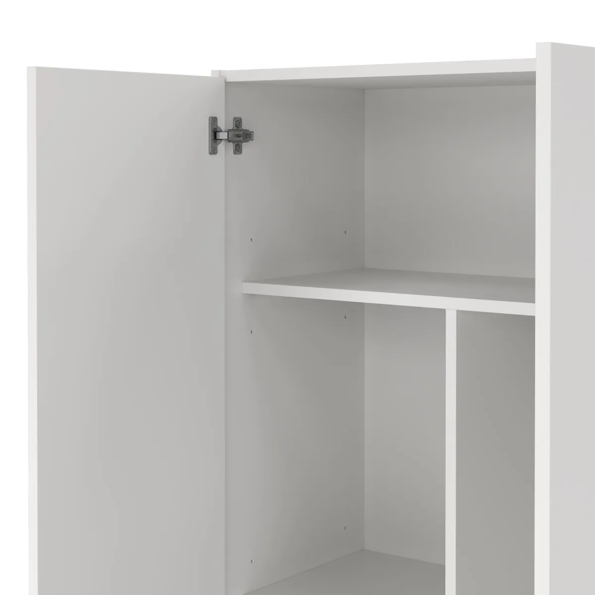 Armadi Multiuso 2 Ante|Camera Da Letto > Dmora Armadio 2 ante portascope 73x180h cm - Abadubidu Bianco