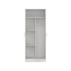 Armadi Multiuso 2 Ante|Camera Da Letto > Dmora Armadio 2 ante portascope 73x180h cm - Abadubidu Bianco