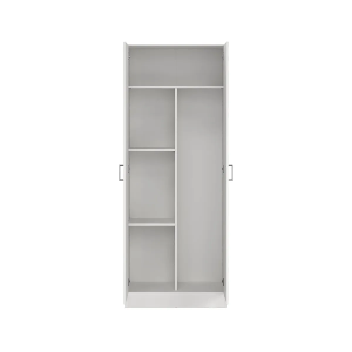 Armadi Multiuso 2 Ante|Camera Da Letto > Dmora Armadio 2 ante portascope 73x180h cm - Abadubidu Bianco