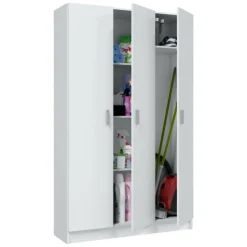 Armadio bianco 3 ante salvaspazio 109x180h cm - Ranuncolo