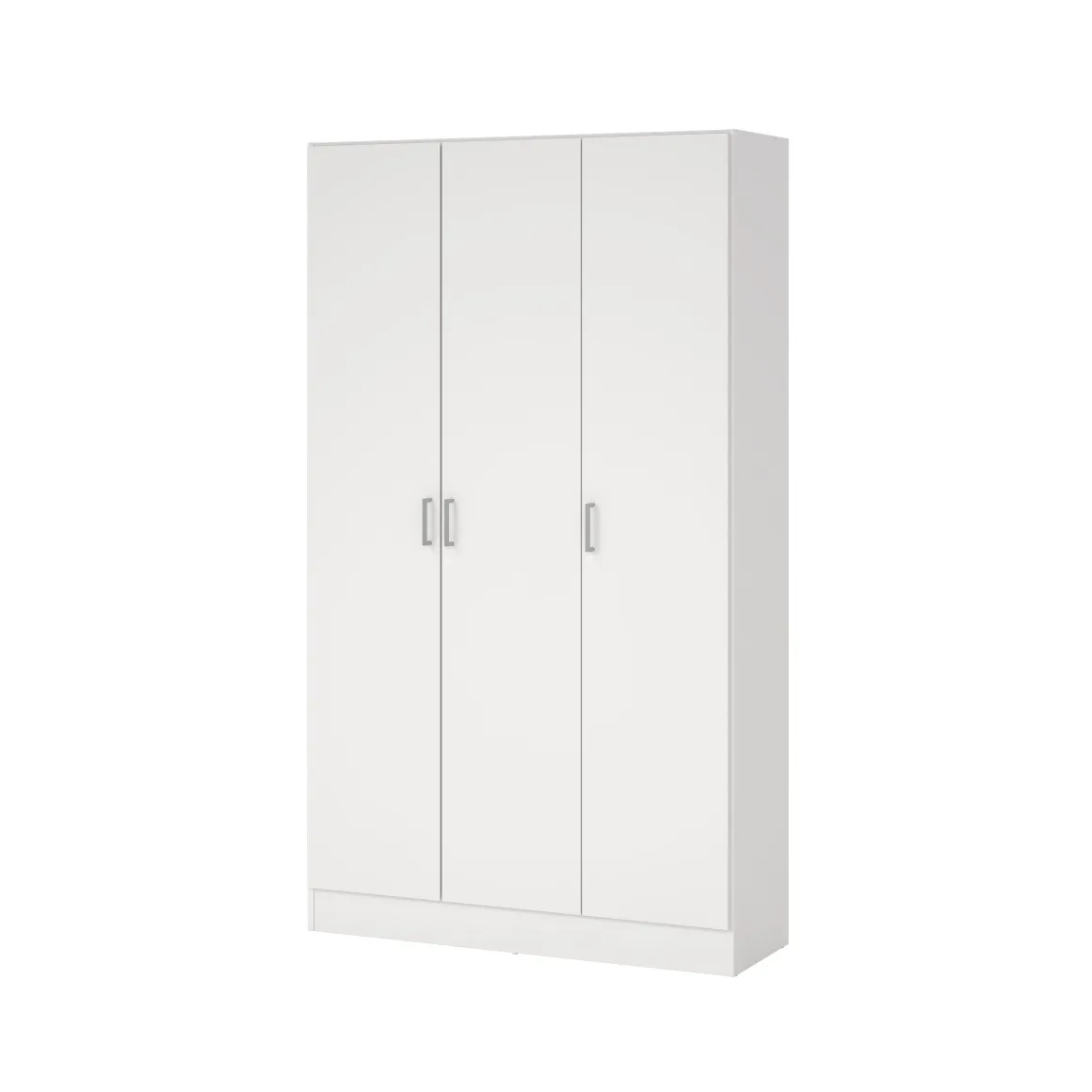 Armadio bianco 3 ante salvaspazio 109x180h cm - Ranuncolo