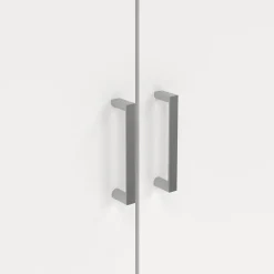 Armadio bianco 3 ante salvaspazio 109x180h cm - Ranuncolo