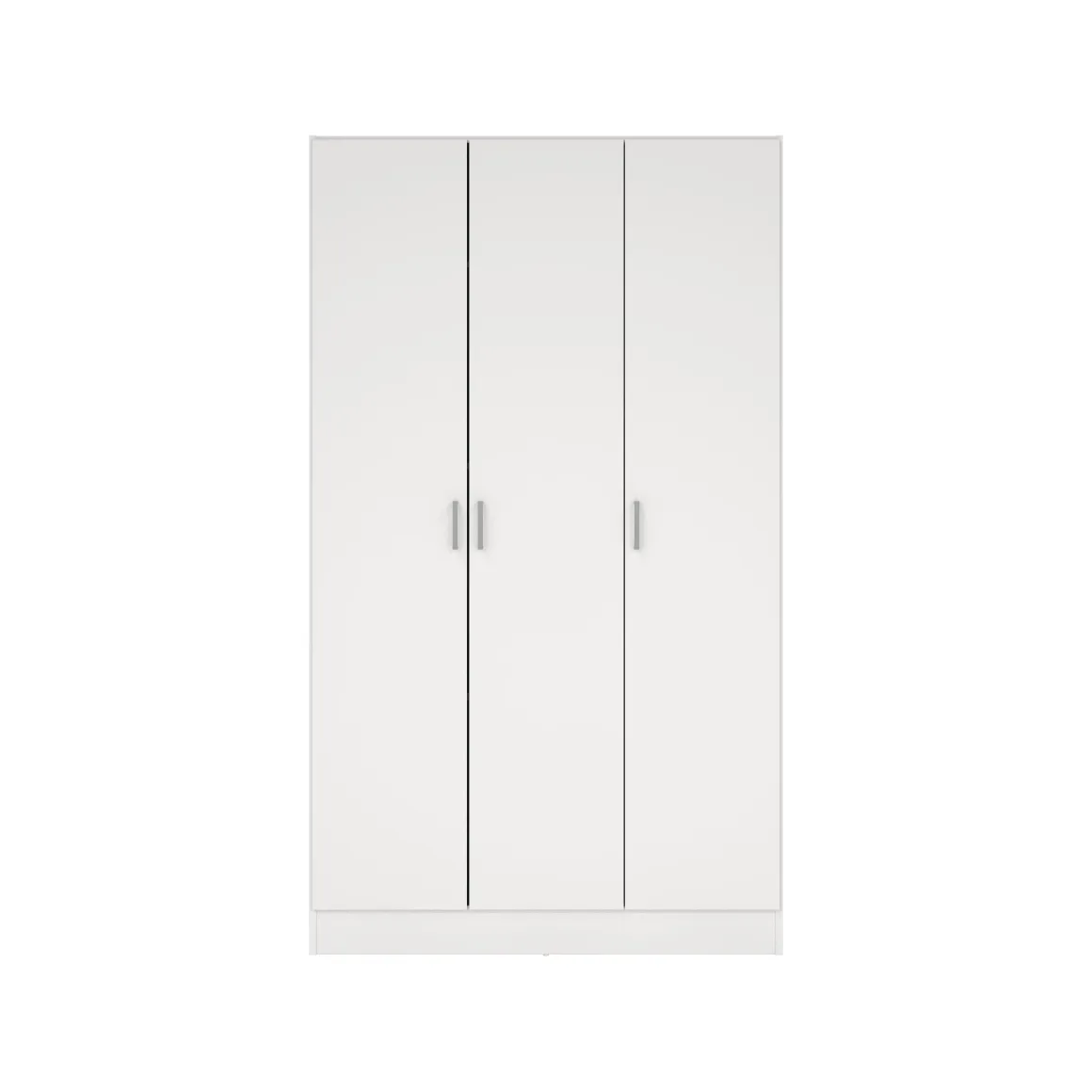 Armadio bianco 3 ante salvaspazio 109x180h cm - Ranuncolo