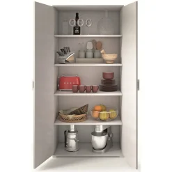 Armadi Multiuso 2 Ante|Camera Da Letto > Dmora Armadio 2 ante 90x195h cm - Aliosha Bianco