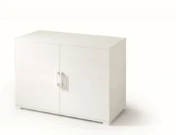 Armadio bianco 2 ante 90x66h cm - Serafinito