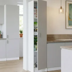 Armadio bianco bagno 37x180h cm - Alexander