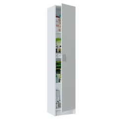 Armadio bianco bagno 37x180h cm - Alexander