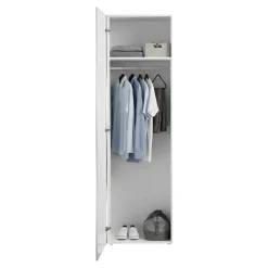 Armadi Multiuso 1 Anta|Camera Da Letto > Dmora Armadio colonna 63x187h cm - Azalea Bianco