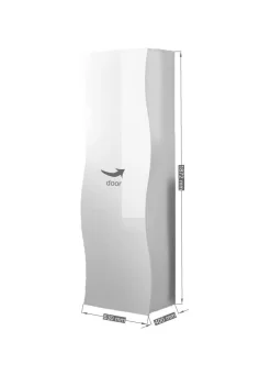 Armadi Multiuso 1 Anta|Camera Da Letto > Dmora Armadio colonna 63x187h cm - Azalea Bianco