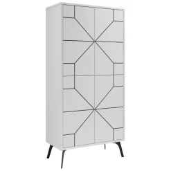 Armadio bianco colonna 62x136h cm - Bussola
