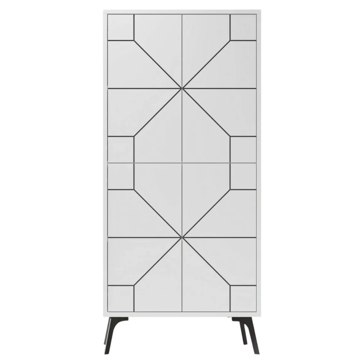 Armadio bianco colonna 62x136h cm - Bussola