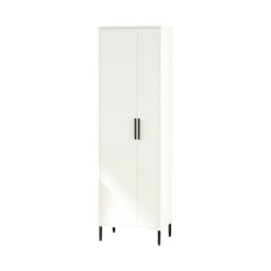 Armadi Multiuso 1 Anta > Dmora Armadio colonna 50x165h cm - Niala Bianco