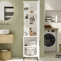 Armadio bianco colonna 45x173h cm - Ramil