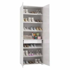 Armadio bianco con cassetto 72x195h cm - Angy