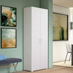 Armadio bianco con cassetto 72x195h cm - Angy