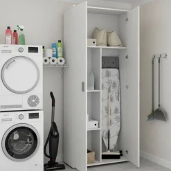 Armadio bianco cucina 78x190h cm - Arna