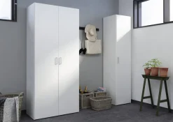 Armadio bianco ingresso 39x175h cm - Am