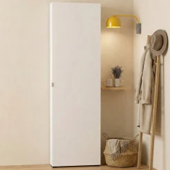 Armadio bianco lucido colonna 60x200h cm - Prehnite