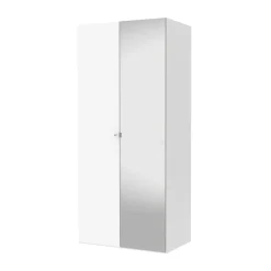 Armadio bianco lucido salvaspazio 98x218h cm - Avise