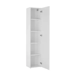 Armadi Multiuso 1 Anta|Camera Da Letto > Dmora Armadio slim 40x180h cm - Aquili Bianco Lucido