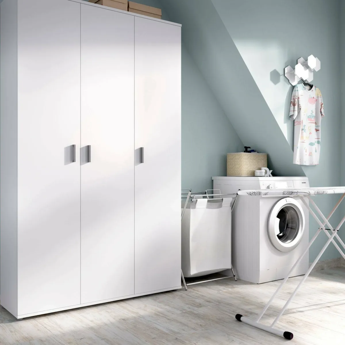 Altri Armadi Multiuso|Camera Da Letto > Dmora Armadio multiuso 116x190h cm - Aniello Bianco