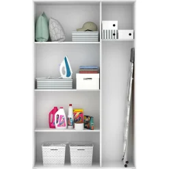 Altri Armadi Multiuso|Camera Da Letto > Dmora Armadio multiuso 116x190h cm - Aniello Bianco