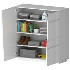 Altri Armadi Multiuso|Camera Da Letto > Dmora Armadio multiuso 80x195h cm - Arro Bianco