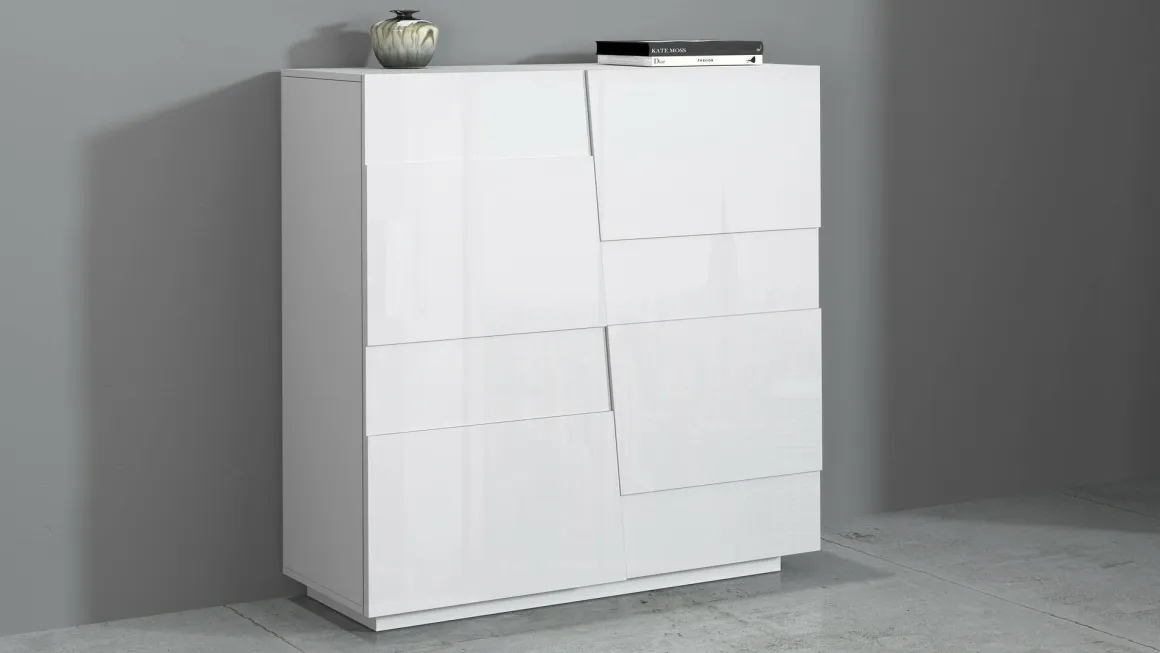 Altri Armadi Multiuso|Camera Da Letto > Dmora Armadio multiuso 80x195h cm - Arro Bianco