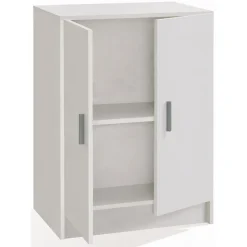 Armadio bianco salvaspazio 59x80h cm - Pan
