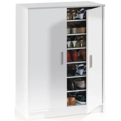 Armadio bianco salvaspazio 75x101h cm - Arful