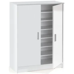 Armadio bianco salvaspazio 75x101h cm - Arful