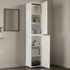 Armadio bianco slim 45x195h cm - Daisuke
