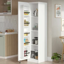 Armadi Multiuso 1 Anta > Dmora Armadio slim 41x176h cm - Gaemi Bianco