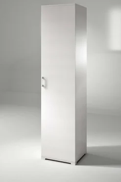 Armadi Multiuso 1 Anta|Camera Da Letto > Dmora Armadio stretto 45x195h cm - Aloise Bianco