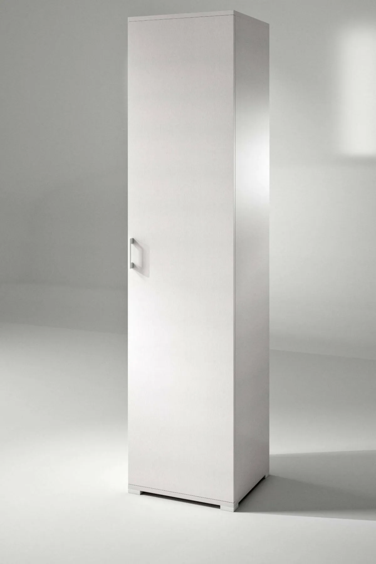 Armadi Multiuso 1 Anta|Camera Da Letto > Dmora Armadio stretto 45x195h cm - Aloise Bianco