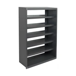 Bagno|Ingresso > Dmora Armadio da esterno Dambrogion, Grigio, 66x28h100 cm