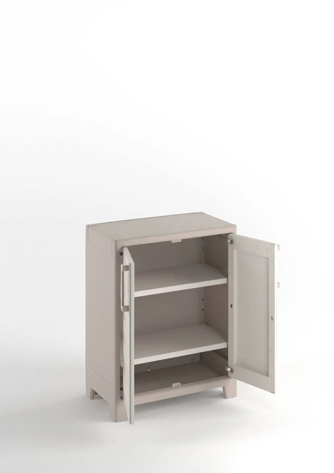 Armadio da esterno Grimsby, 80x44 h100 cm, Sabbia