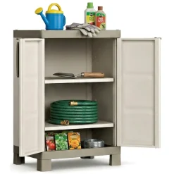 Armadio da esterno Strathmore, 65x45 h97 cm, Sabbia