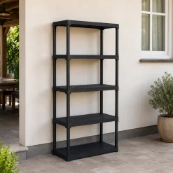 Armadio da outdoor antracite 80x176h cm - Aurelian