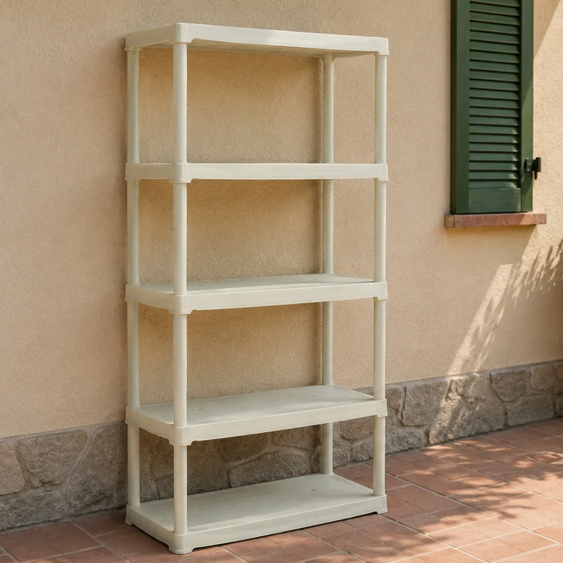 Armadio da outdoor bianco 80x176h cm - Gelsomina