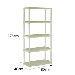 Armadio da outdoor bianco 80x176h cm - Gelsomina